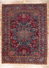 10 x 14 Antique Persian Yazd Rug 90028