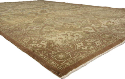 10 x 16 Antique Persian Tabriz Rug 51164