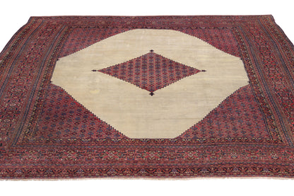 14 x 16 Antique Persian Khorassan Rug 74232