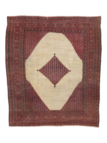 14 x 16 Antique Persian Khorassan Rug 74232