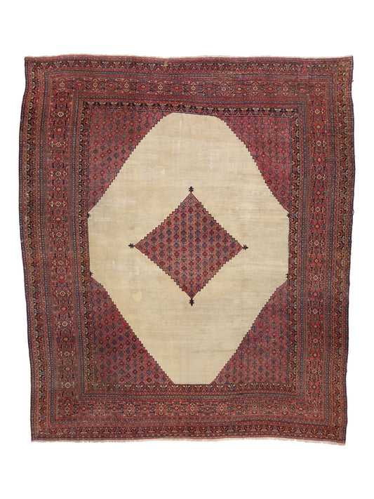 14 x 16 Antique Persian Khorassan Rug 74232