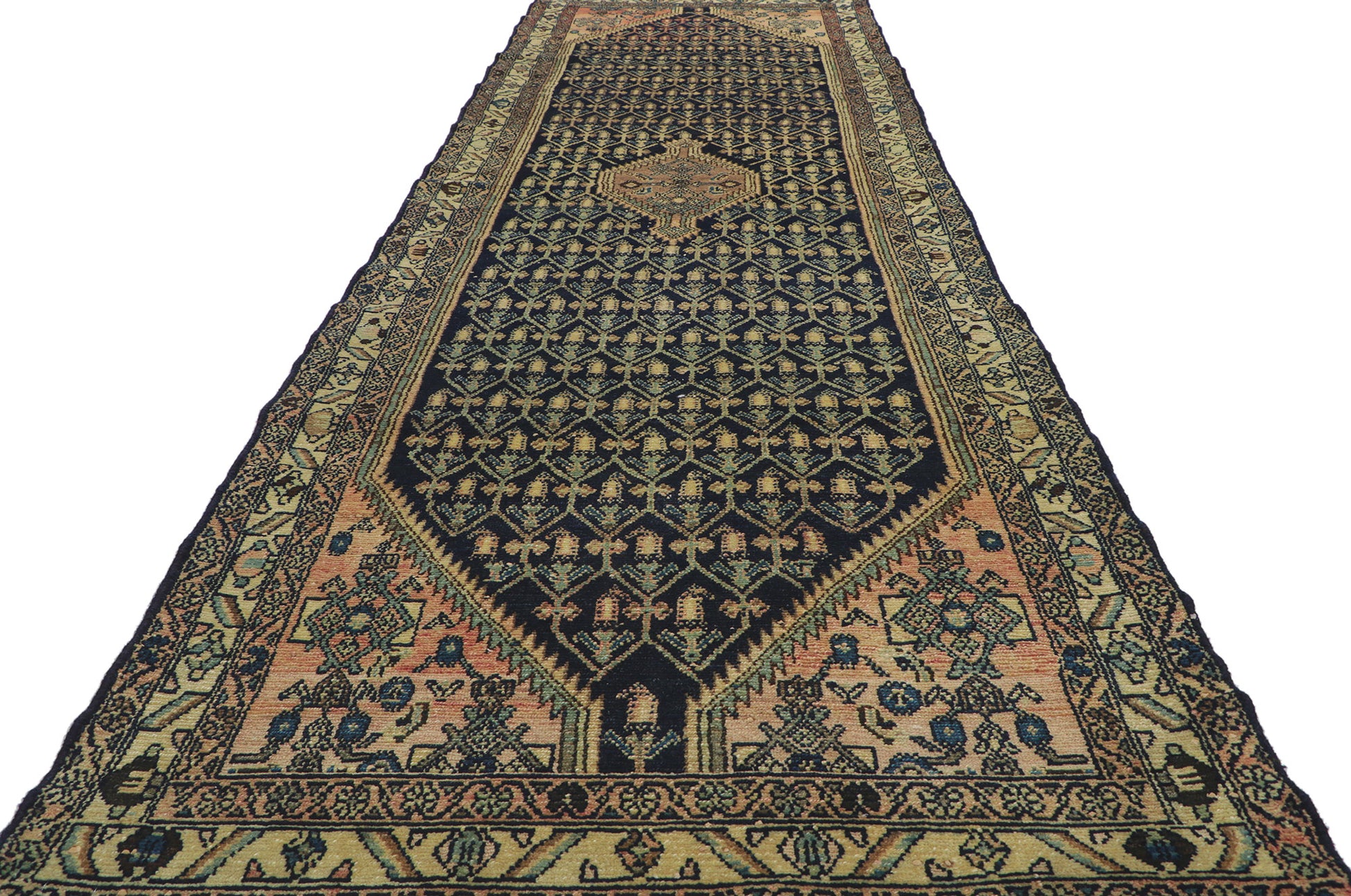 3 x 11 Antique Persian Malayer Rug 61058