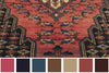 4 x 6 Antique Persian Hamadan Rug 60966