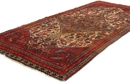 4 x 7 Antique Persian Hamadan Rug 76958