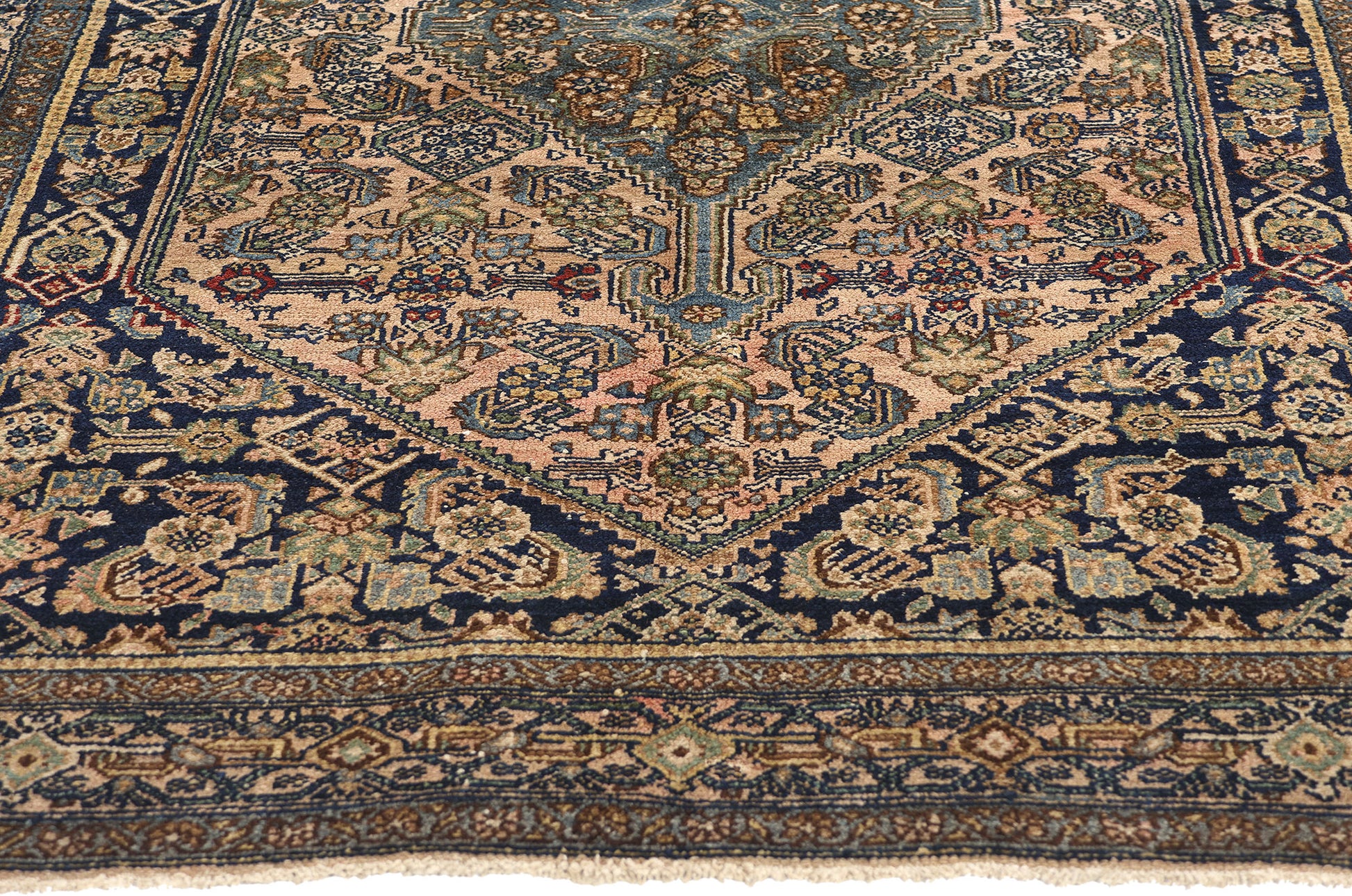 4 x 7 Antique Persian Bibikabad Rug 77710