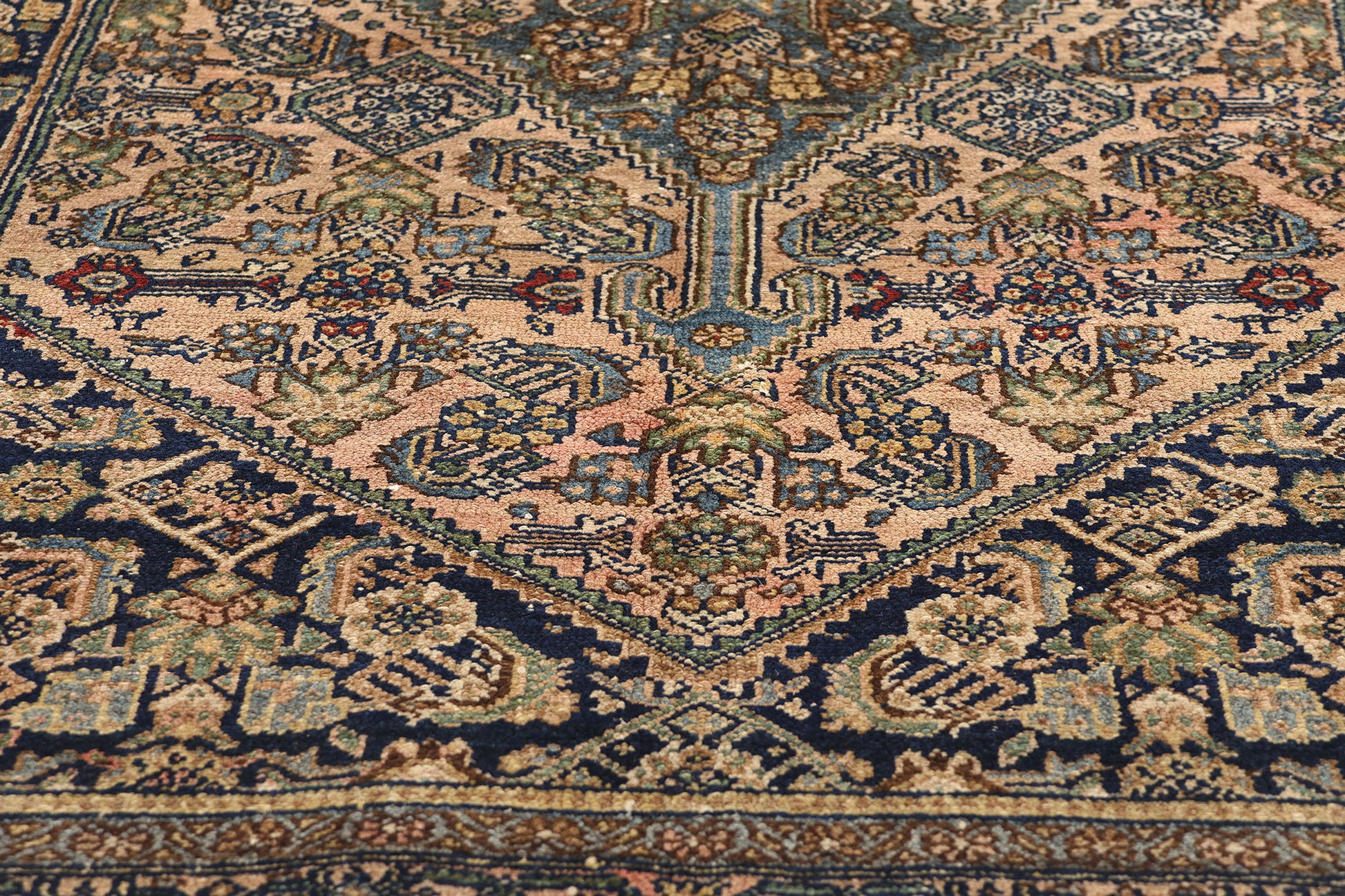 4 x 7 Antique Persian Bibikabad Rug 77710