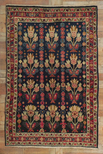 5 x 7 Antique Persian Mahal Rug 60948