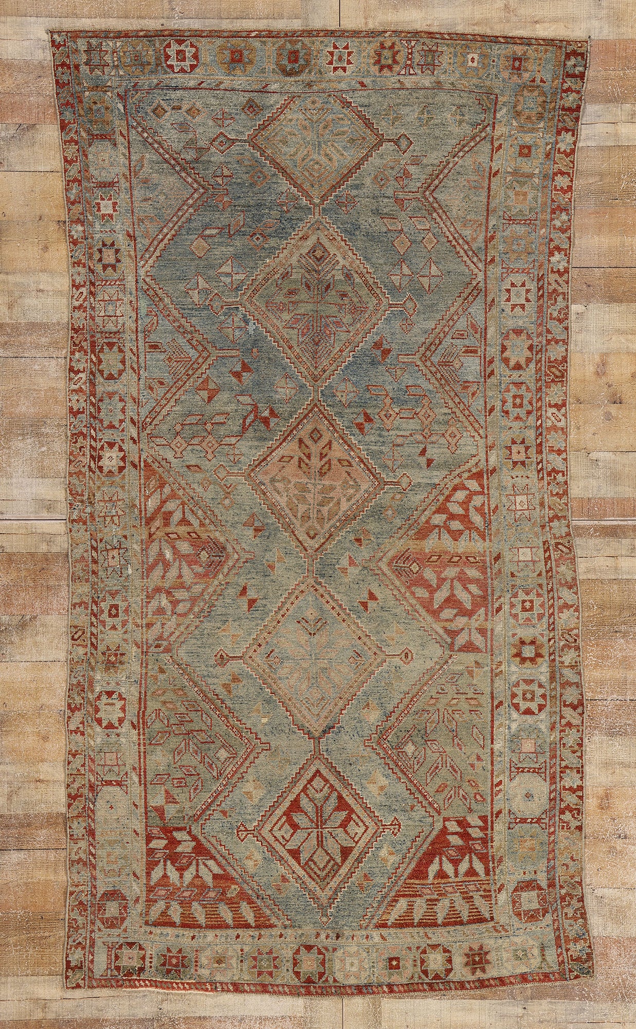 5 x 8 Antique Persian Shiraz Rug 52455