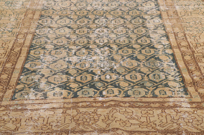 5 x 9 Antique-Worn Persian Malayer Rug 53738