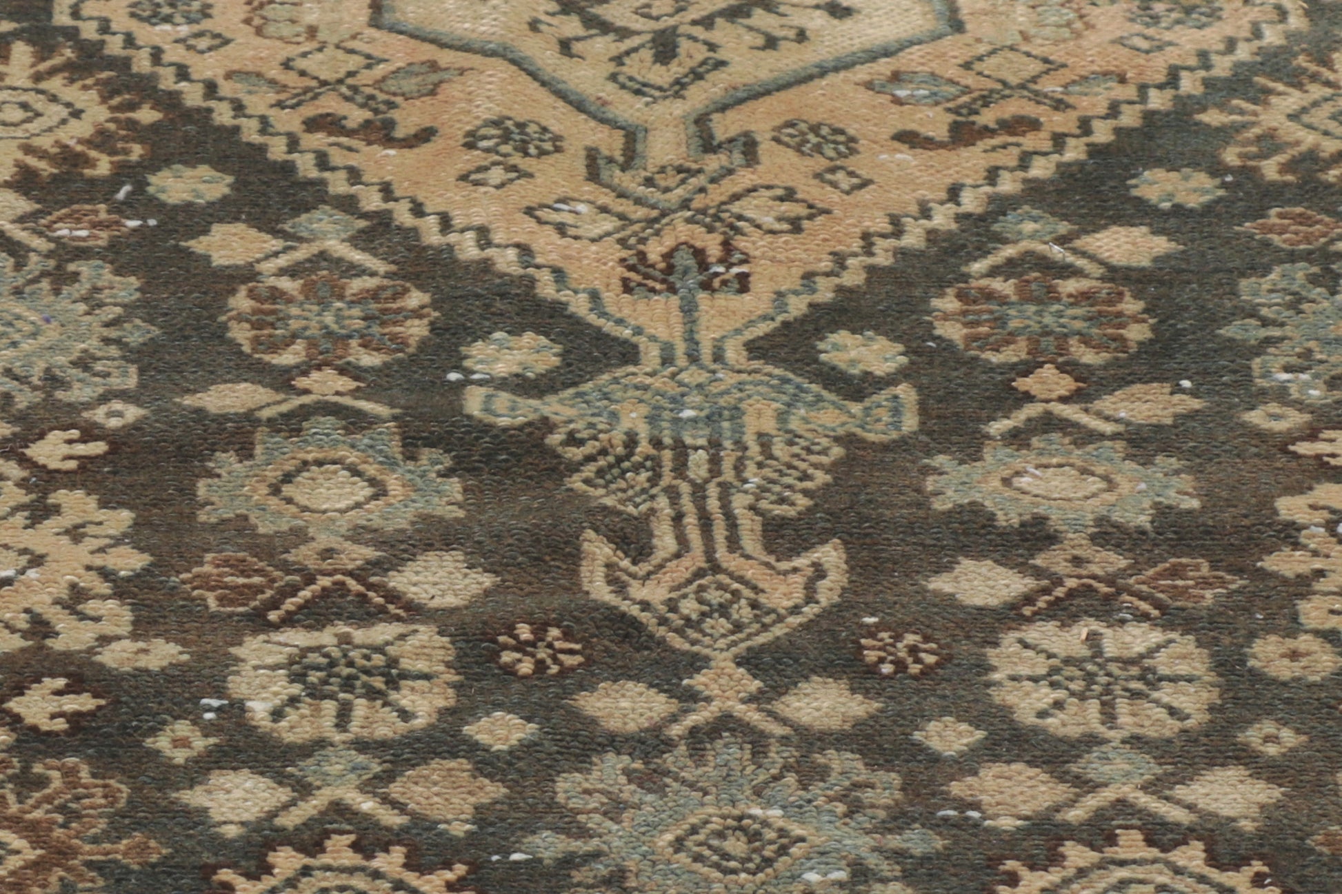 7 x 10 Vintage Persian Hamadan Rug 61007