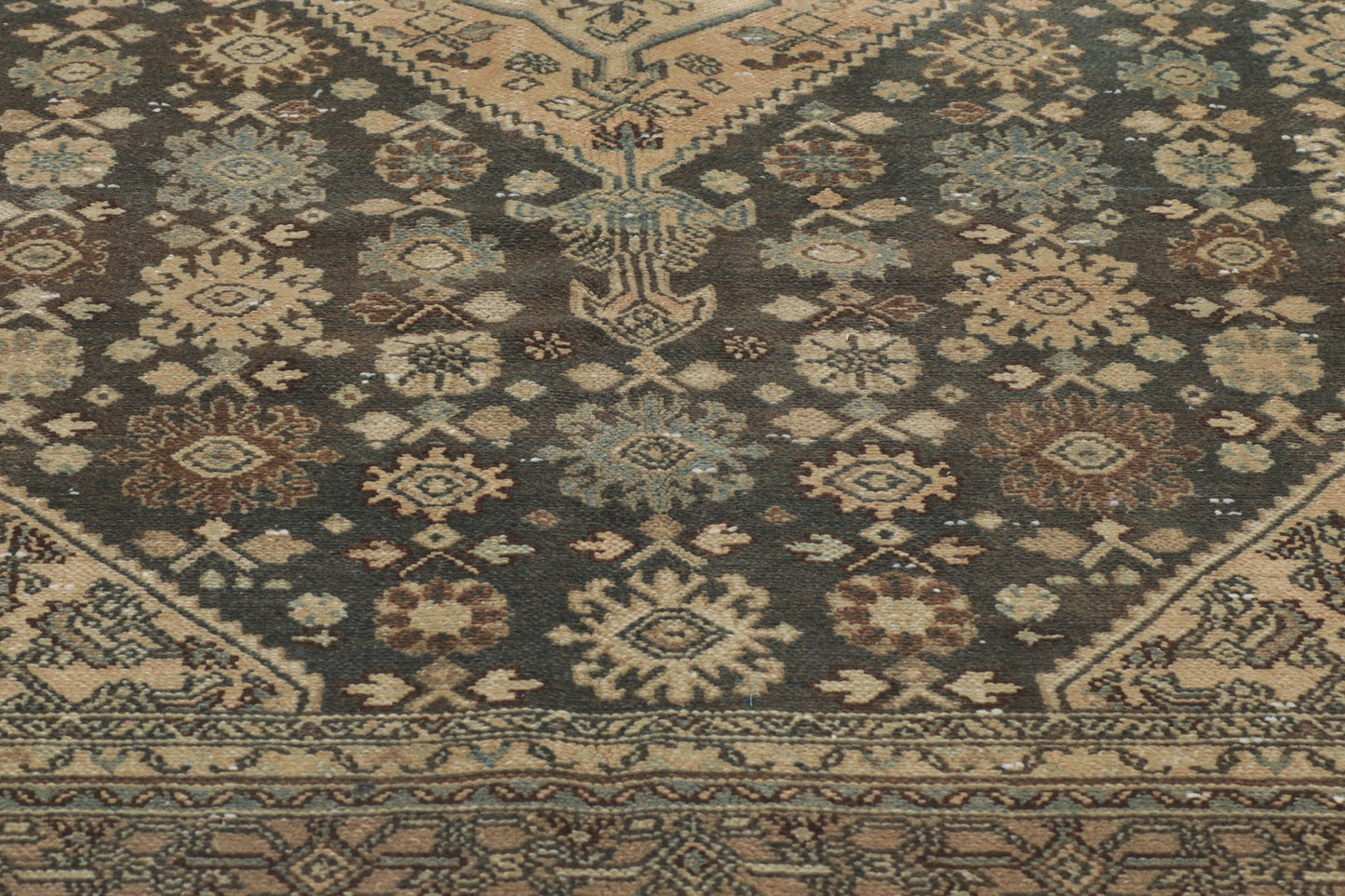 7 x 10 Vintage Persian Hamadan Rug 61007