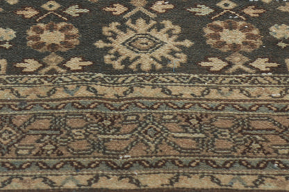 7 x 10 Vintage Persian Hamadan Rug 61007