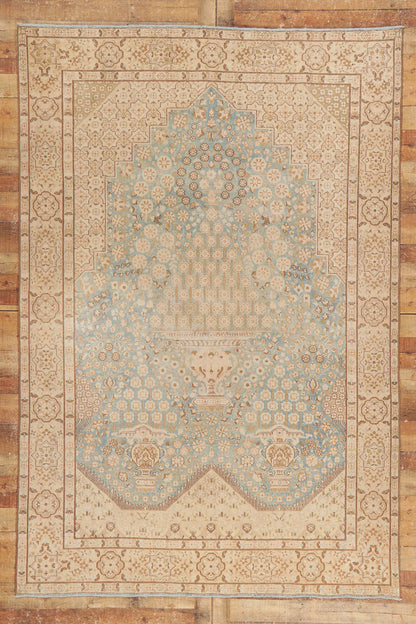 7 x 10 Antique Persian Kerman Rug 53739