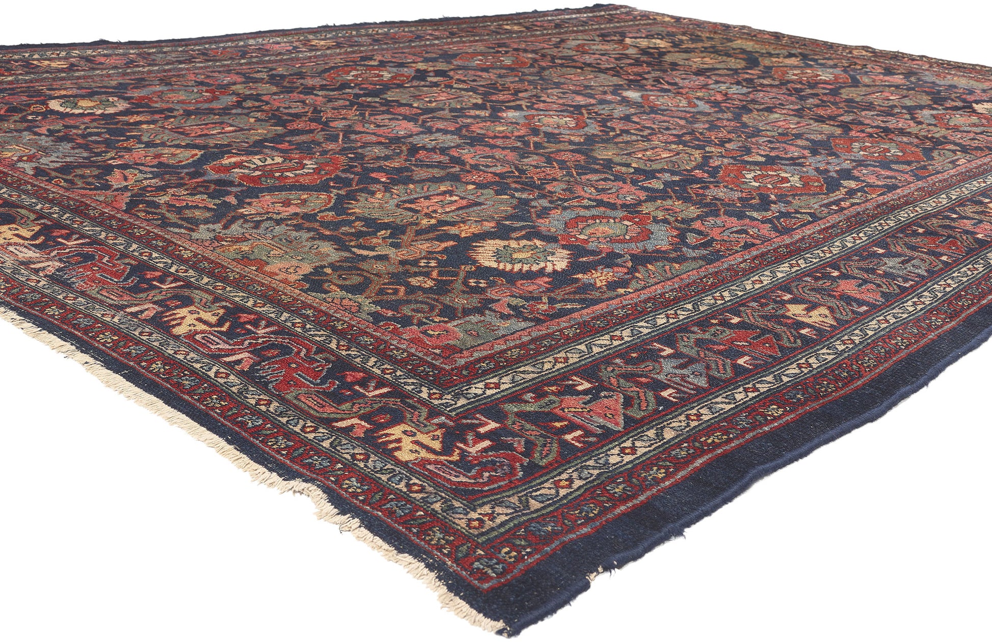 8 x 12 Antique Persian Bibikabad Rug 77160