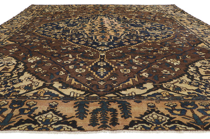 9 x 12 Antique Persian Bakhtiari Rug 53749