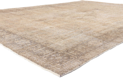 8 x 11 Antique Persian Tabriz Rug 61261