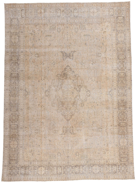 8 x 11 Antique Persian Tabriz Rug 61261