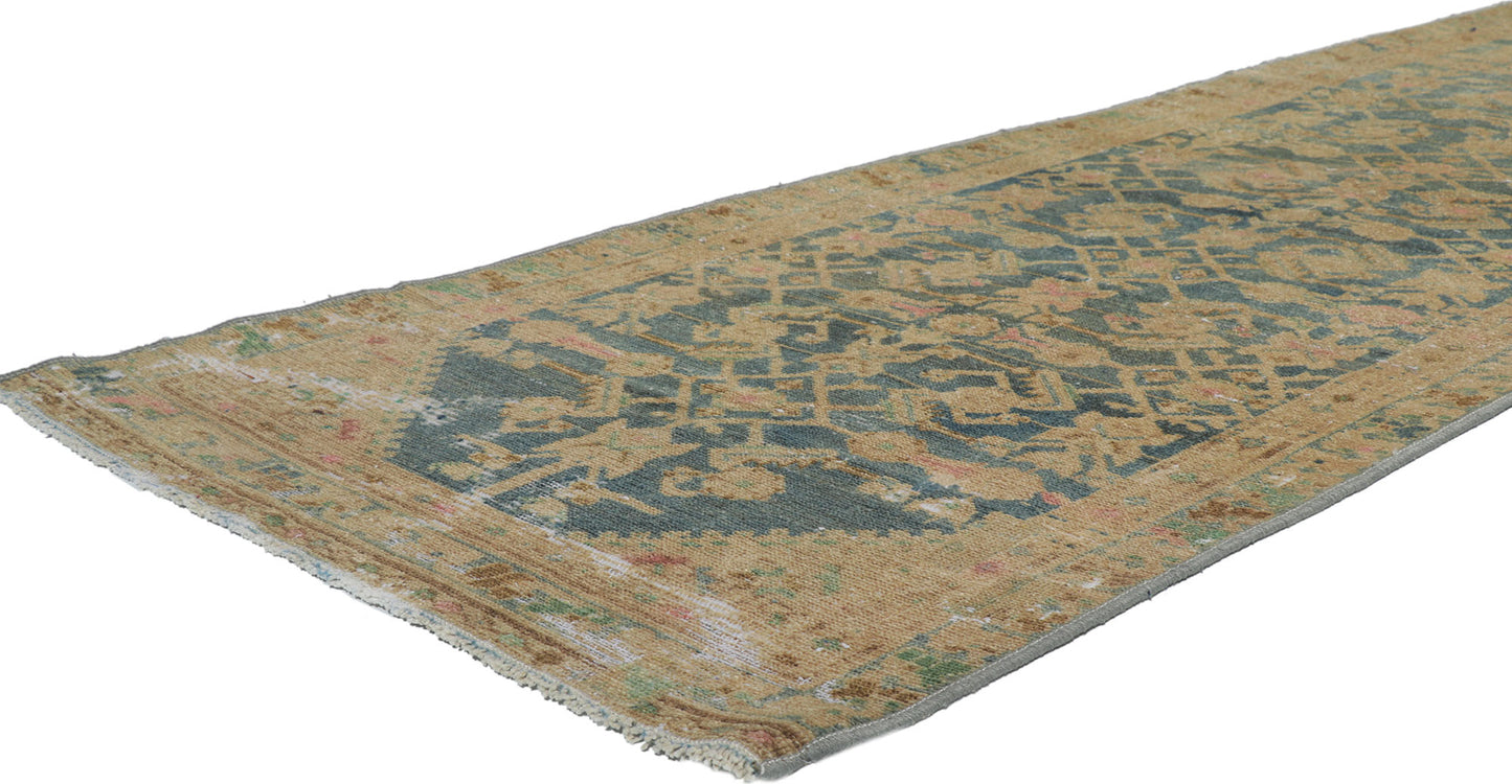 3 x 12 Antique Persian Malayer Runner 60992