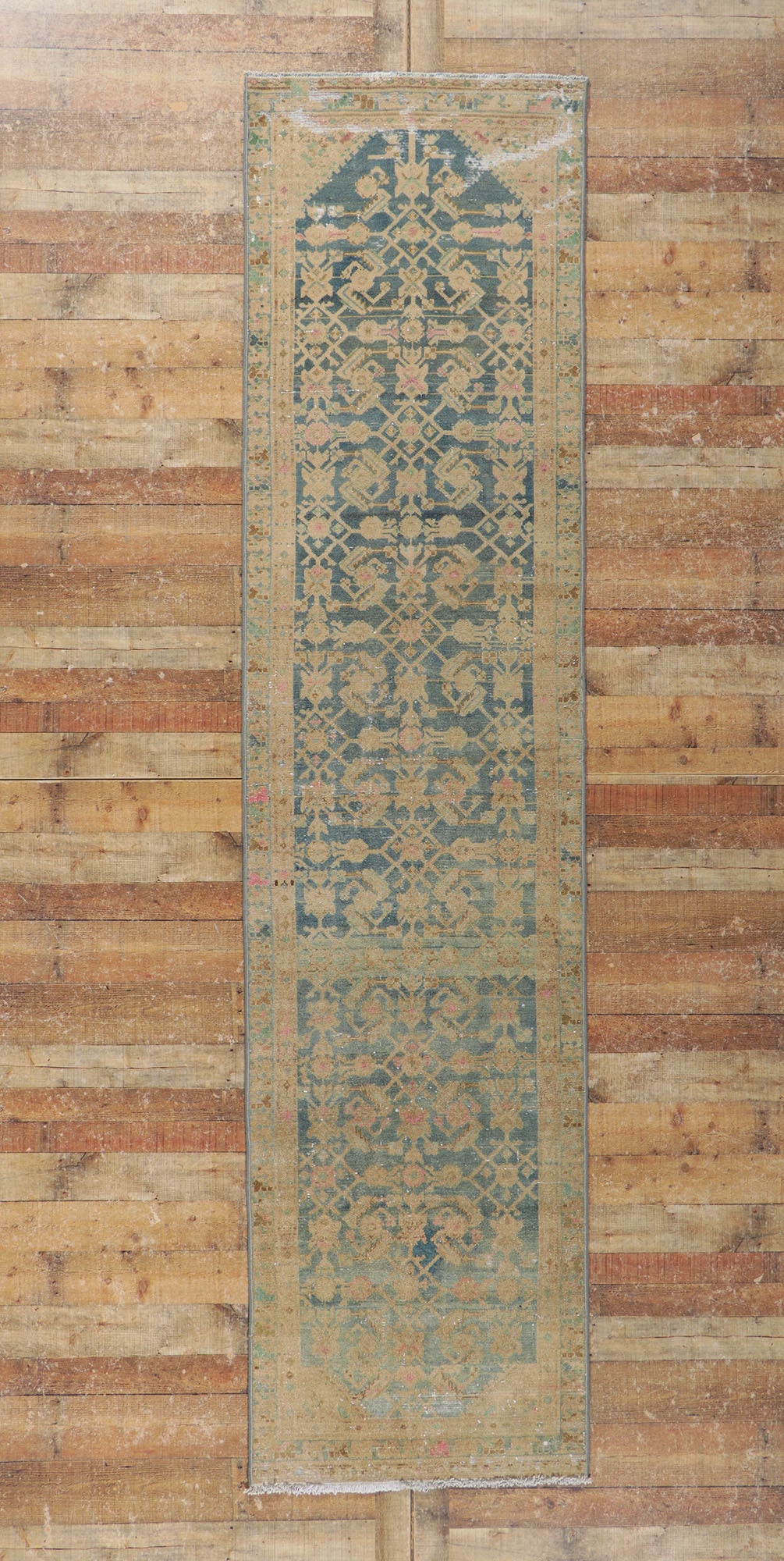 3 x 12 Antique Persian Malayer Runner 60992