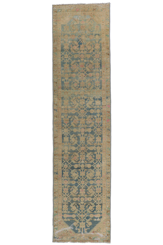 3 x 12 Antique Persian Malayer Runner 60992