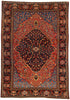 8 x 12 Antique Persian Sarouk Farahan Rug 53478