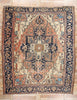11 x 13 Antique Persian Serapi Rug 78902