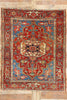 5 x 6 Antique Persian Serapi Rug 78168