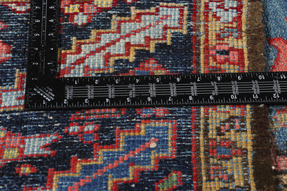 9 x 12 Antique Persian Serapi Rug 90025