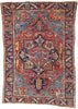 9 x 12 Antique Persian Serapi Rug 90025