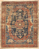 10 x 13 Antique-Worn Persian Serapi Rug 78547