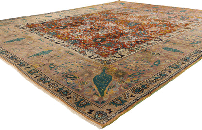 11 x 13 Antique Persian Sultanabad Rug 90016