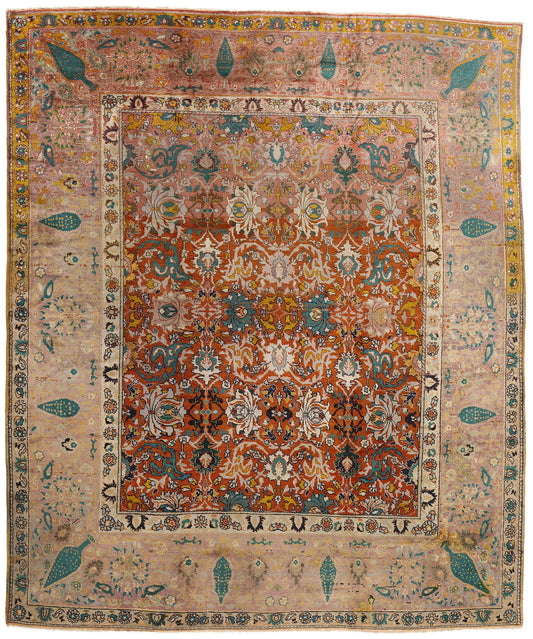11 x 13 Antique Persian Sultanabad Rug 90016