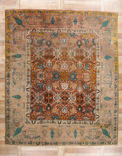 11 x 13 Antique Persian Sultanabad Rug 90016