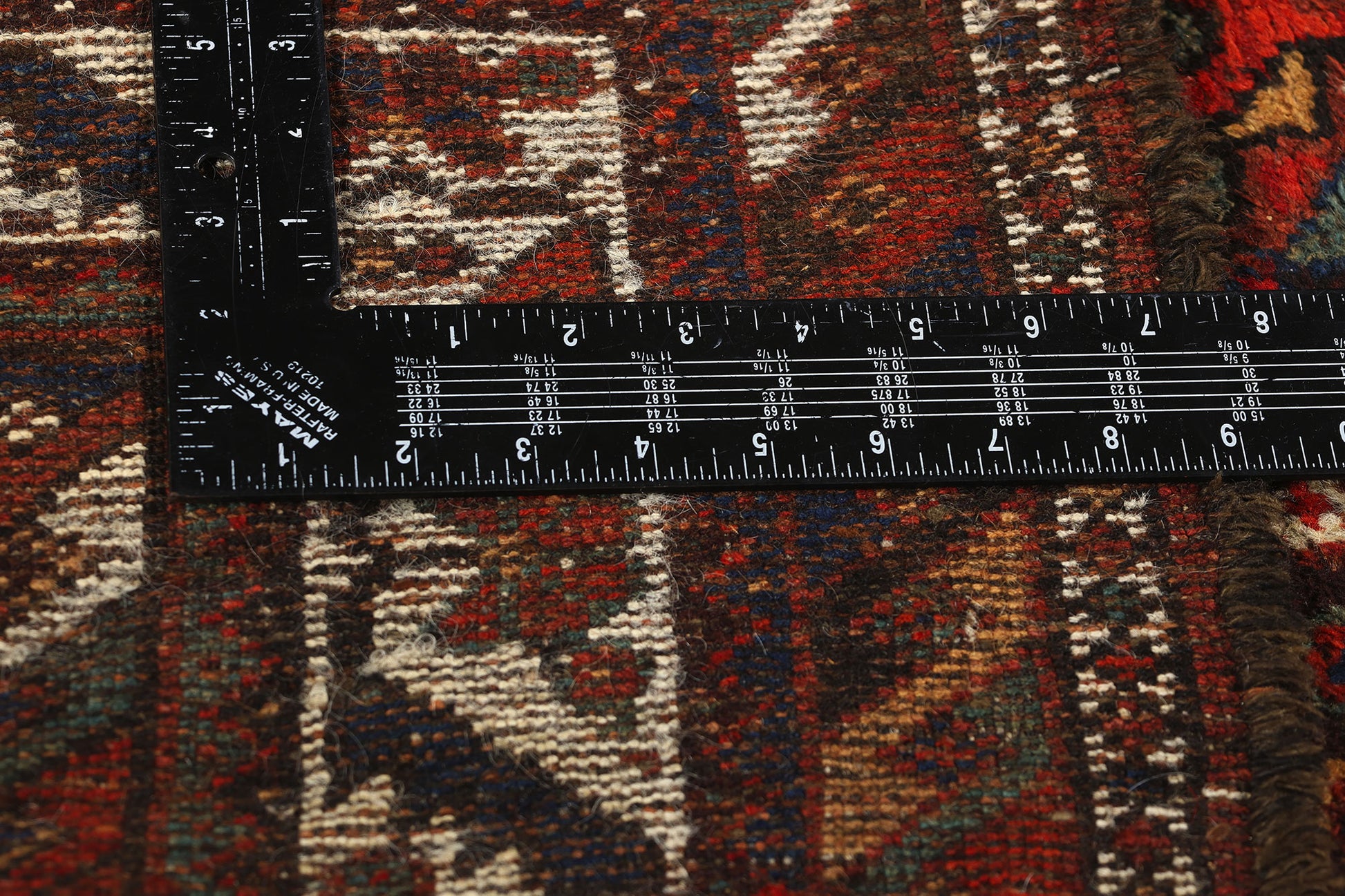 6 x 6 Antique Persian Shiraz Rug 78155