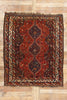 6 x 6 Antique Persian Shiraz Rug 78155