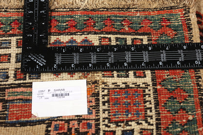 3 x 11 Antique Persian Sarab Rug 73234