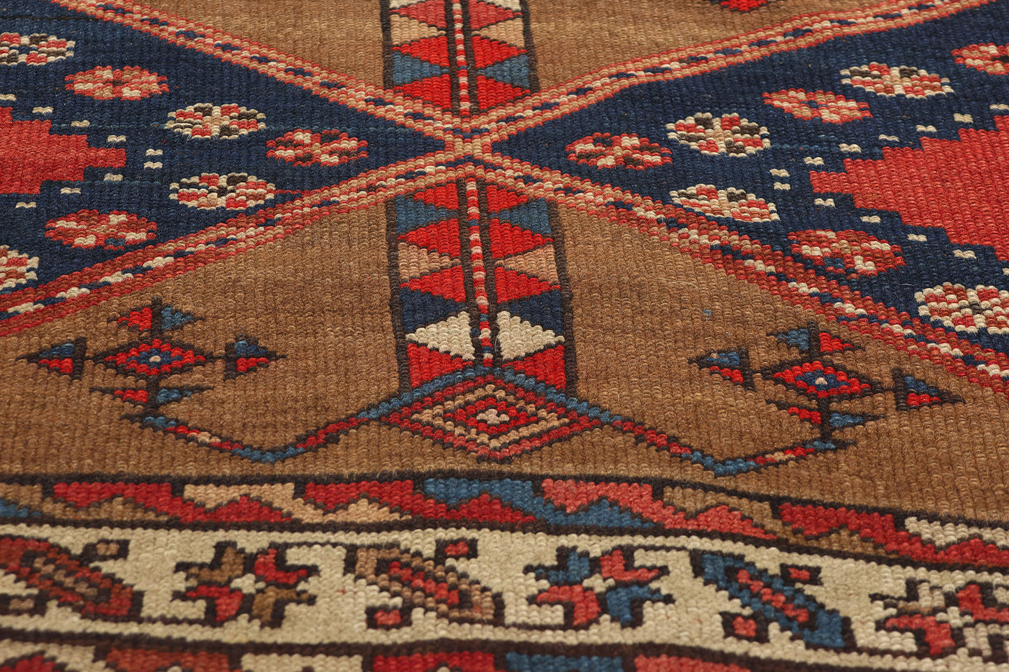 4 x 11 Antique Persian Sarab Rug 73991
