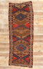 4 x 11 Antique Persian Sarab Rug 73991