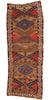 4 x 11 Antique Persian Sarab Rug 73991