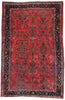 11 x 17 Antique Persian Sarouk Mahal Rug 90024