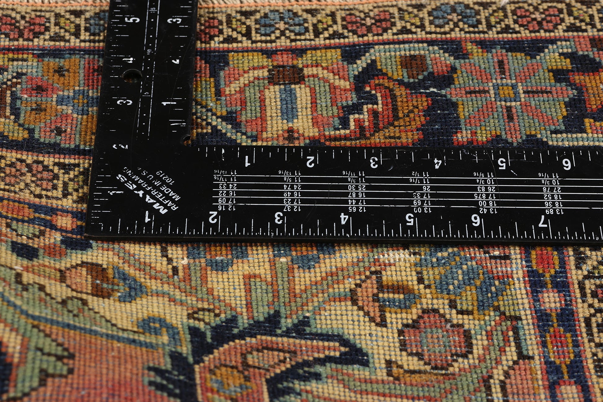 3 x 5 Antique Persian Sarouk Farahan Rug 78684