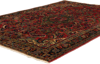 3 x 5 Antique Persian Sarouk Farahan Rug 78684