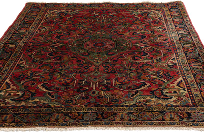 3 x 5 Antique Persian Sarouk Farahan Rug 78684