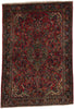 3 x 5 Antique Persian Sarouk Farahan Rug 78684