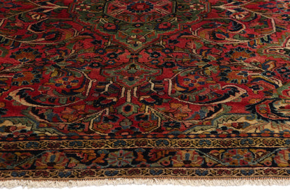 3 x 5 Antique Persian Sarouk Farahan Rug 78684