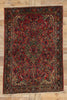 3 x 5 Antique Persian Sarouk Farahan Rug 78684