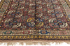 5 x 8 Antique Plum Caucasian Azerbaijan Tekke Rug 60892