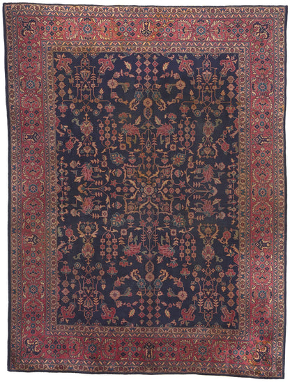 9 x 12 Antique Turkish Sparta Rug 71941
