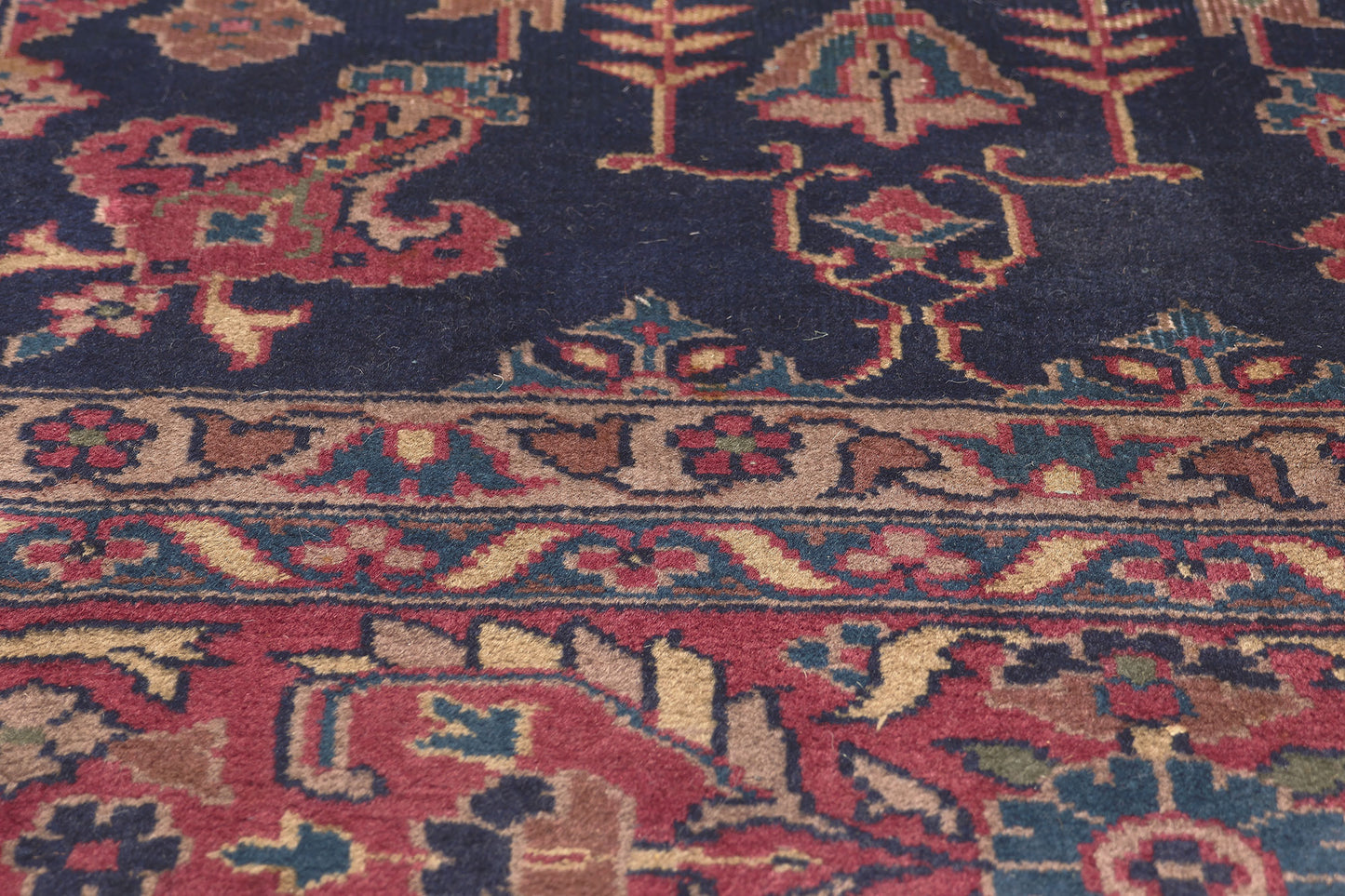 9 x 12 Antique Turkish Sparta Rug 71941