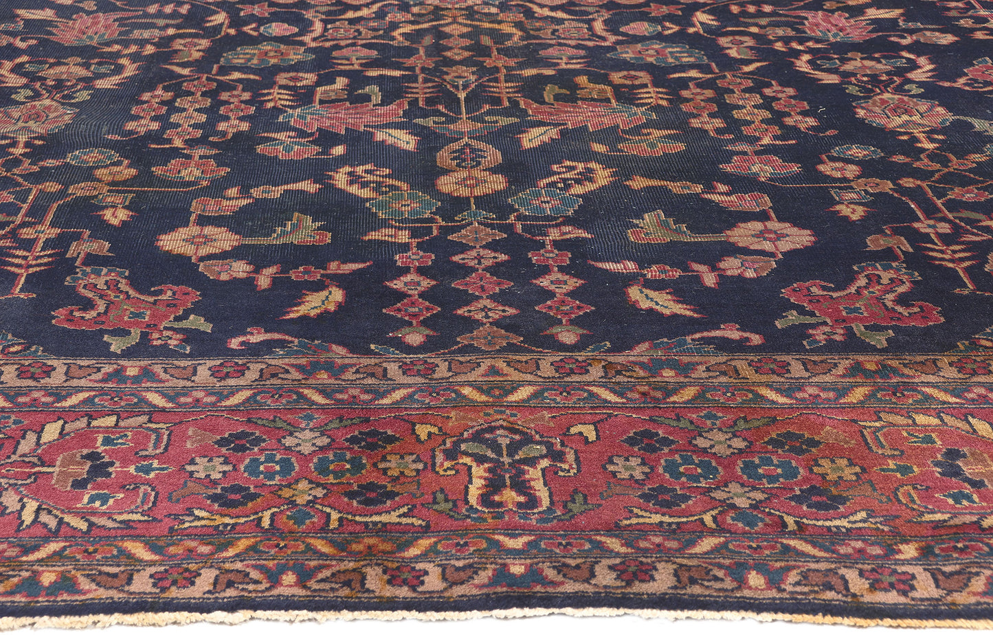9 x 12 Antique Turkish Sparta Rug 71941